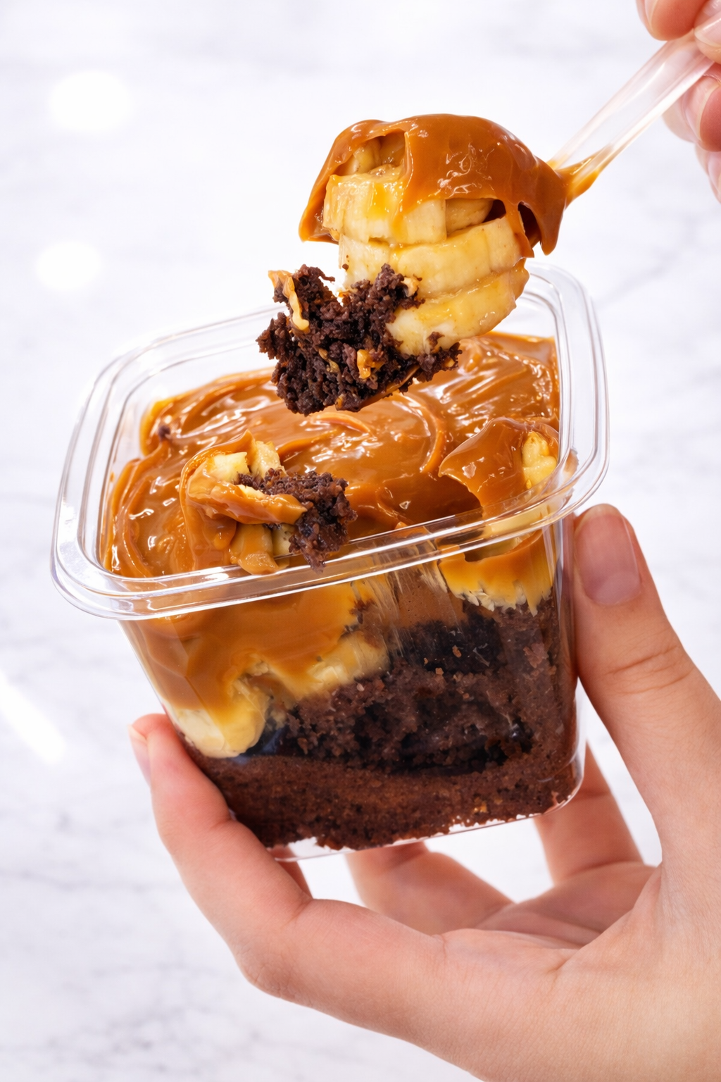 Banana Caramel Mini Cake