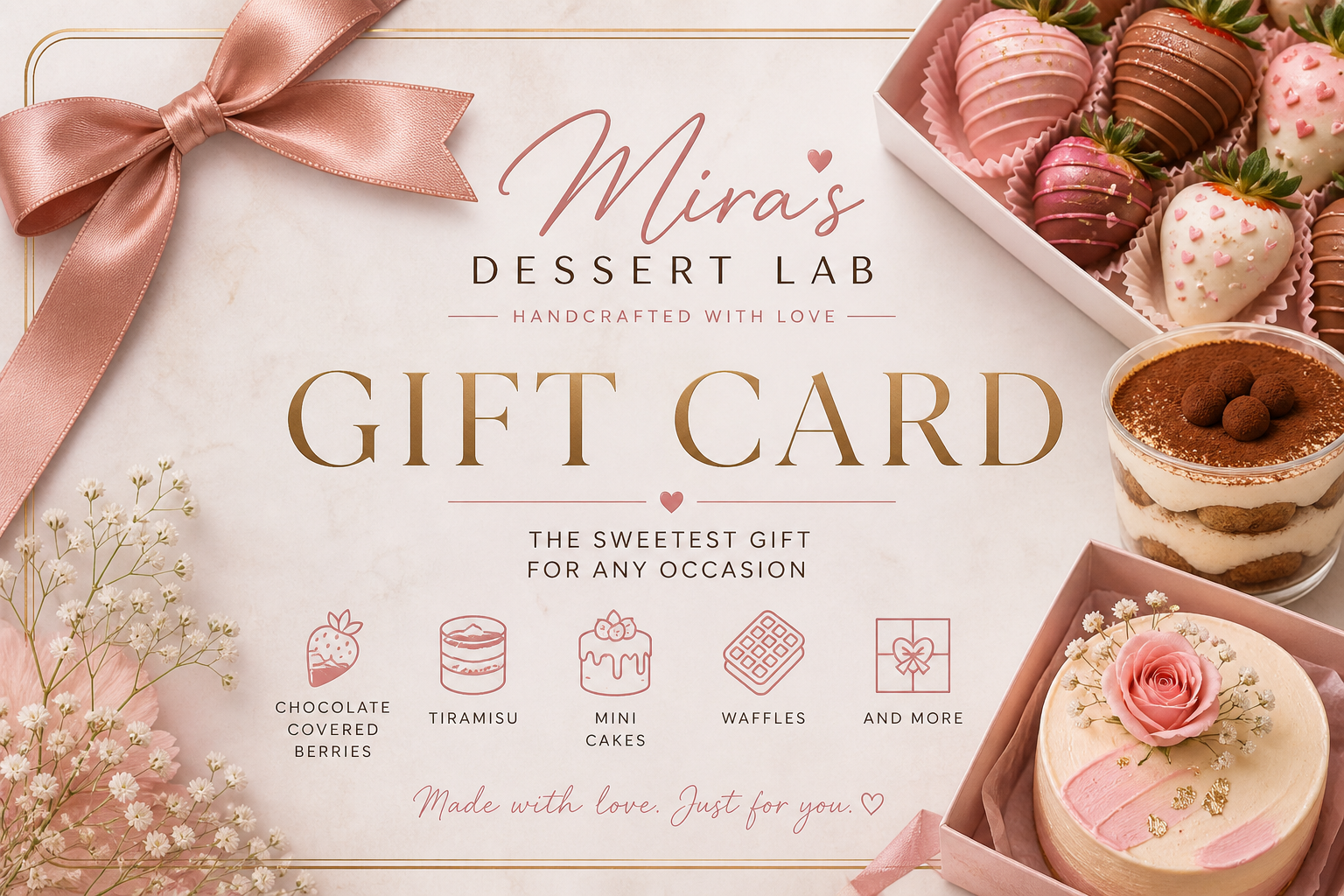 Desserts Gift Card